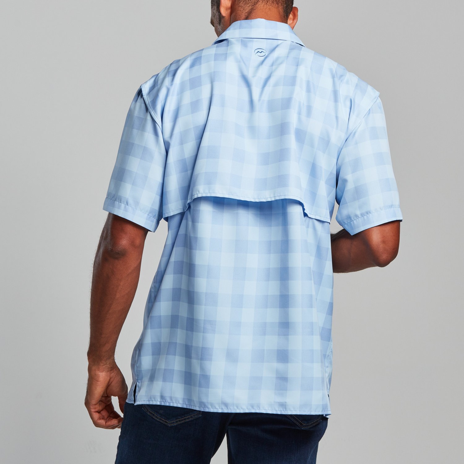 Magellan Outdoors Men's Aransas Pass Heather Plaid Fishing Shirt - view number 2
