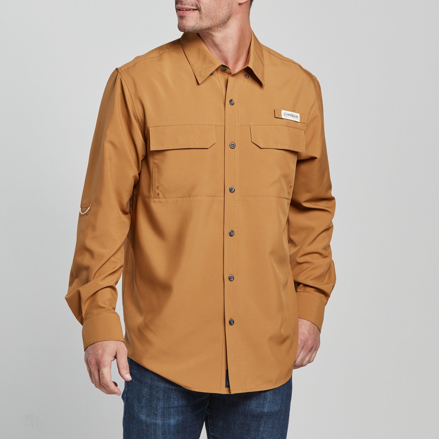 Magellan Outdoors Men's Barton Creek Outdoor Long Sleeve Shirt - view number 3