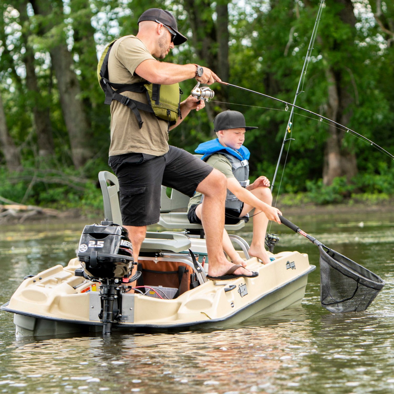 In 1981 the Bass Raider fishing system was introduced with little fan fare.  The $295 topwater system, which consisted of a radio controll