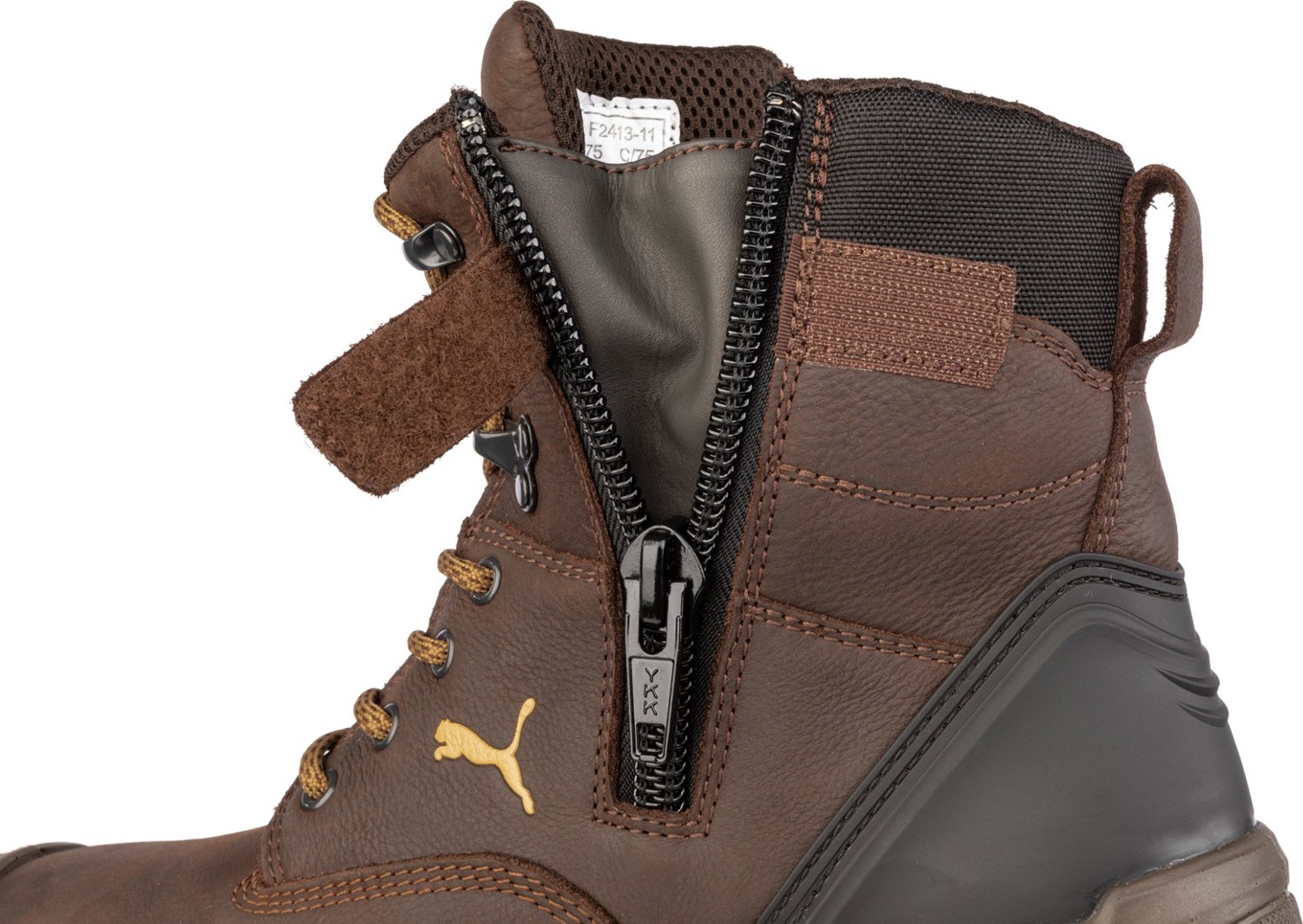 PUMA Men's Conquest SR Scuff Cap EVO Safety Composite Toe Lace Up Boots                                                          - view number 3