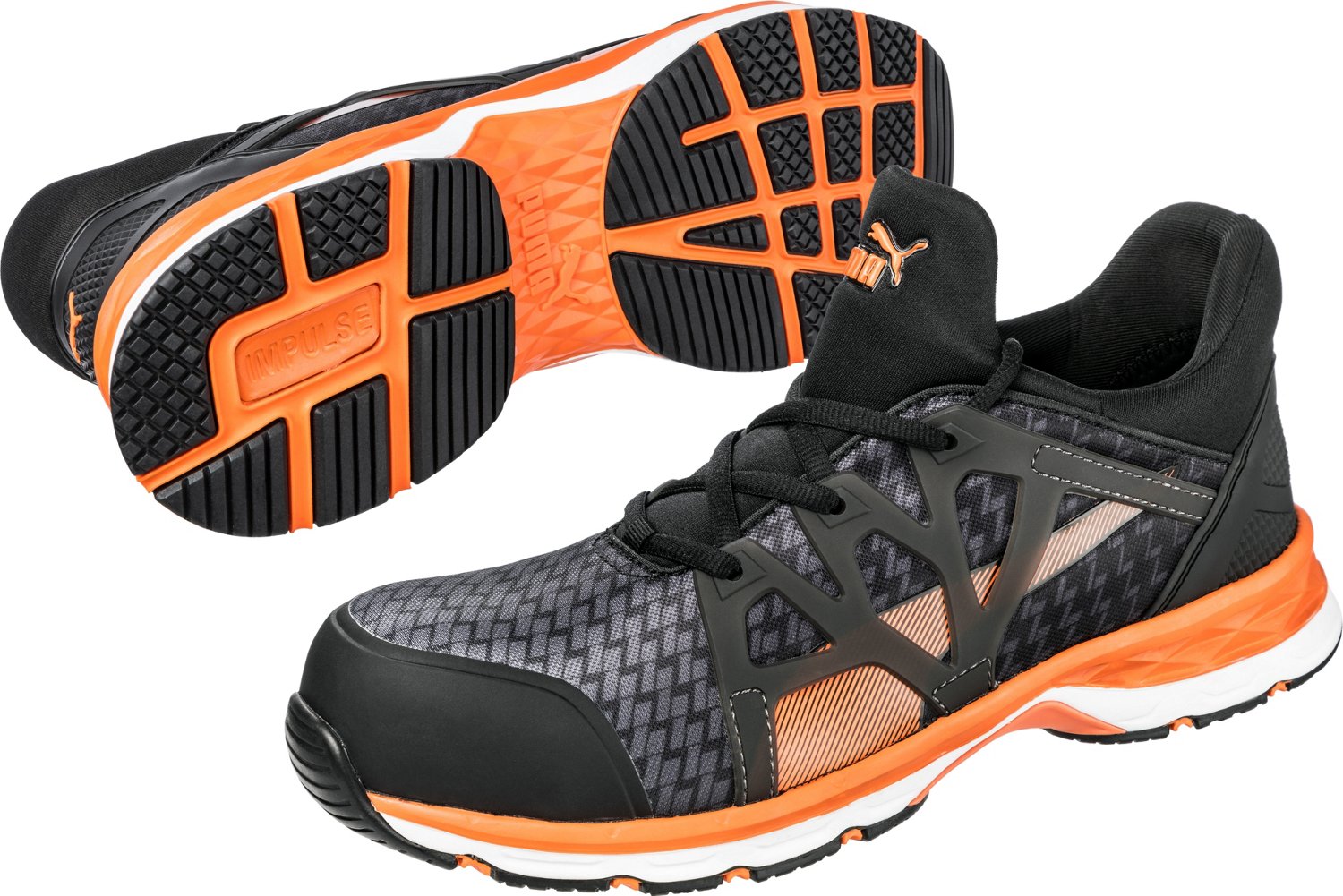 PUMA Men's Motion Protect SR Rush 2.0 Low Safety Composite Toe Work Shoes                                                        - view number 2