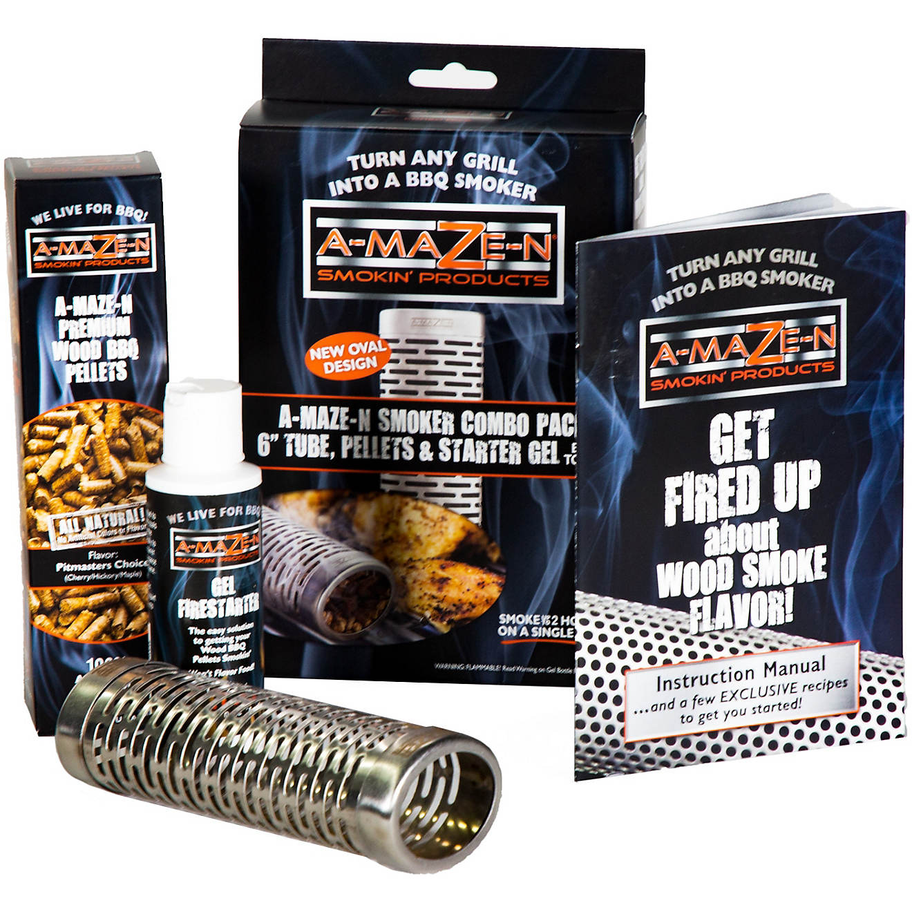 A-MAZE-N 6 in Smoker Tube Combo Pack                                                                                             - view number 1