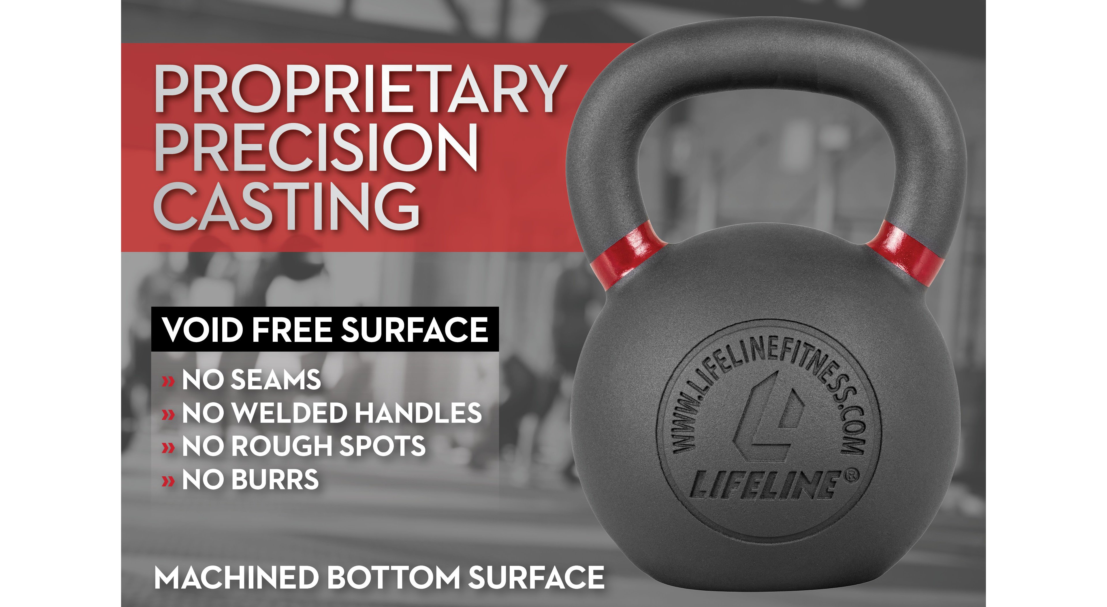 Lifeline 26 lb Kettlebell