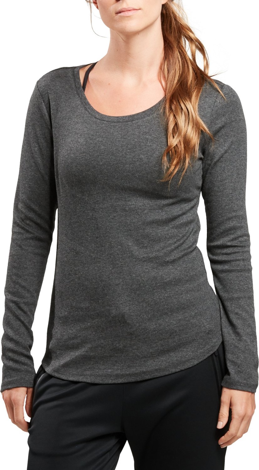 BCG Women's Horizon Modal Crew Neck Long Sleeve Top