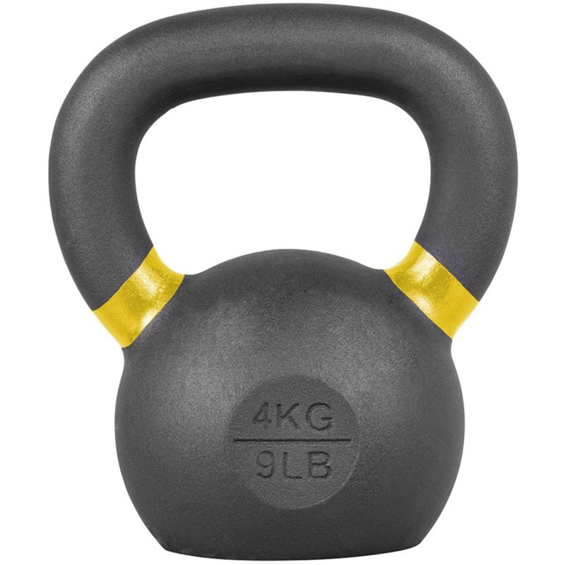 Lifeline 8.8 lb Kettlebell Black, 9 Lbs - Free Weights/Bulk at Academy Sports