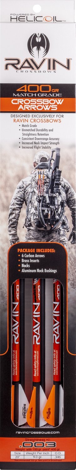 Ravin 400-Grain Arrows 6-Pack