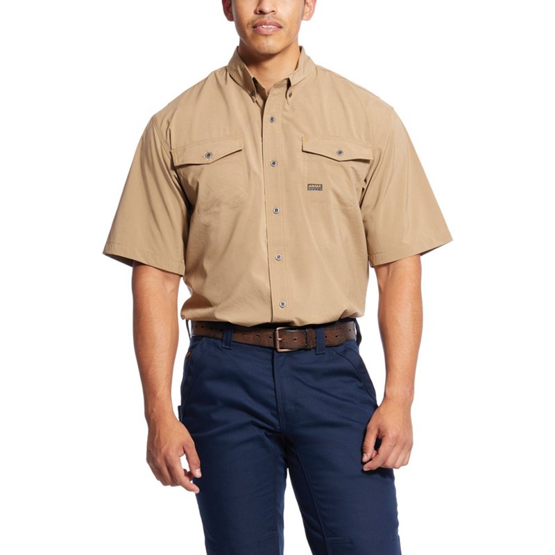Ariat Men's Rebar Made Tough VentTEK DuraStretch Work Shirt