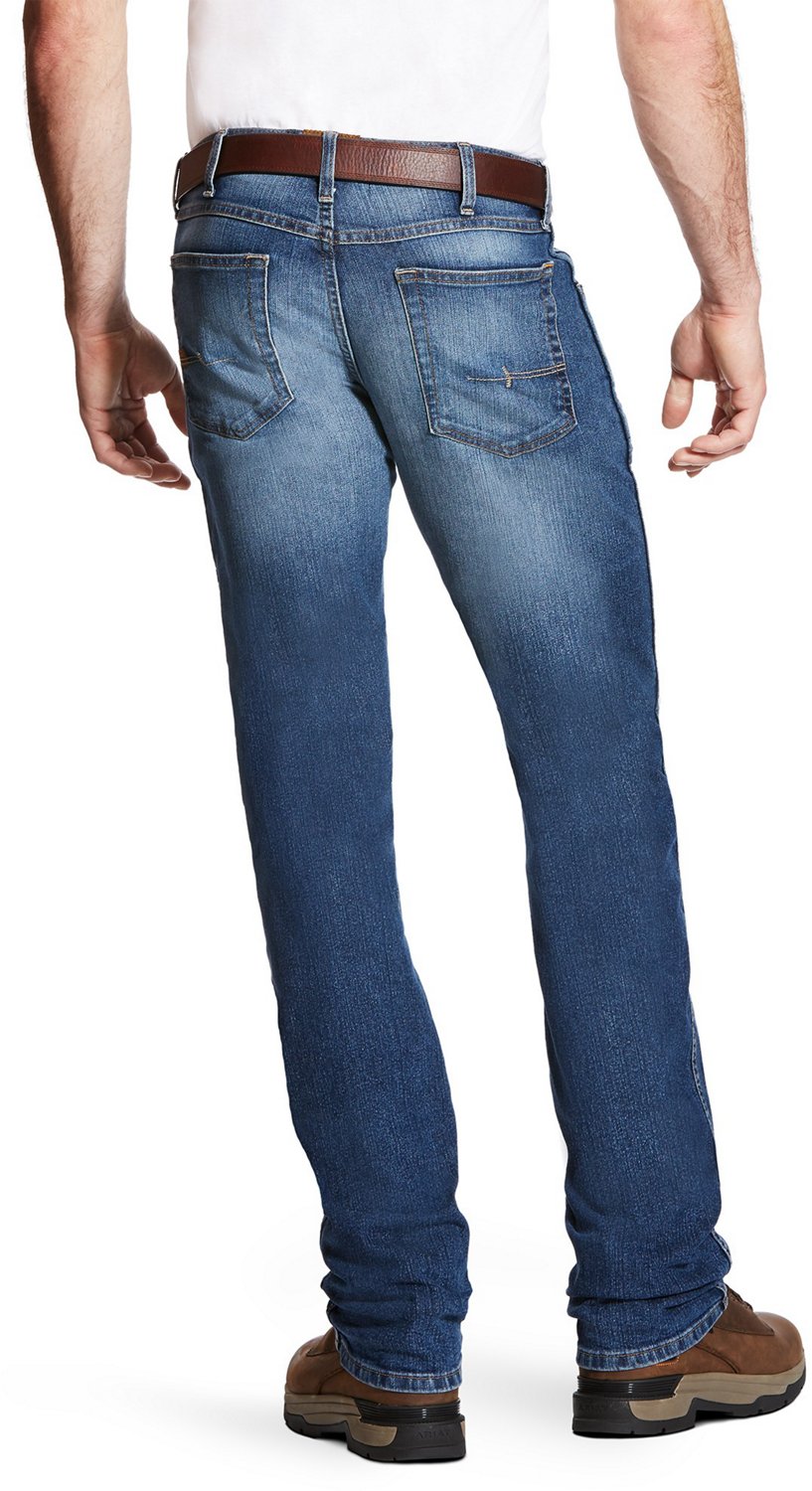 Ariat Men's Rebar M3 Loose DuraStretch Basic Stackable Straight Leg Jeans - view number 2