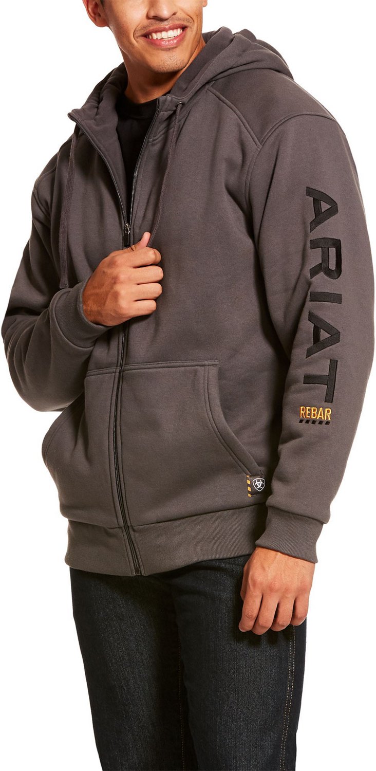 Ariat Men's Rebar All-Weather Full-Zip Hoodie