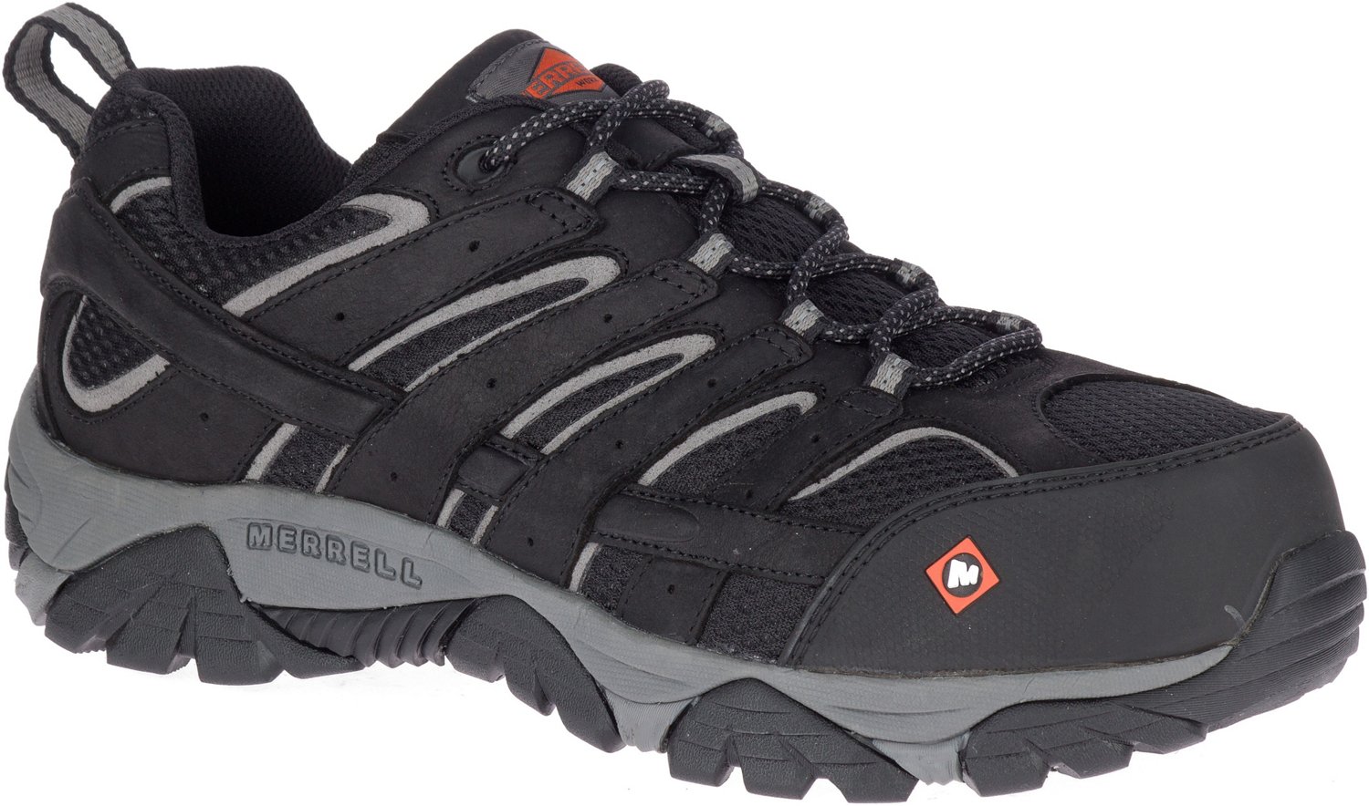 Merrell Men's Moab Vertex Vent Comp Toe Work Shoes - view number 2