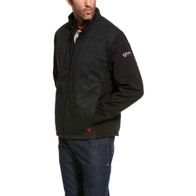 Ariat Men's FR Cloud 9 Insulated Jacket Black, 3X-Large Tall - Men's Work Jackets at Academy Sports product image