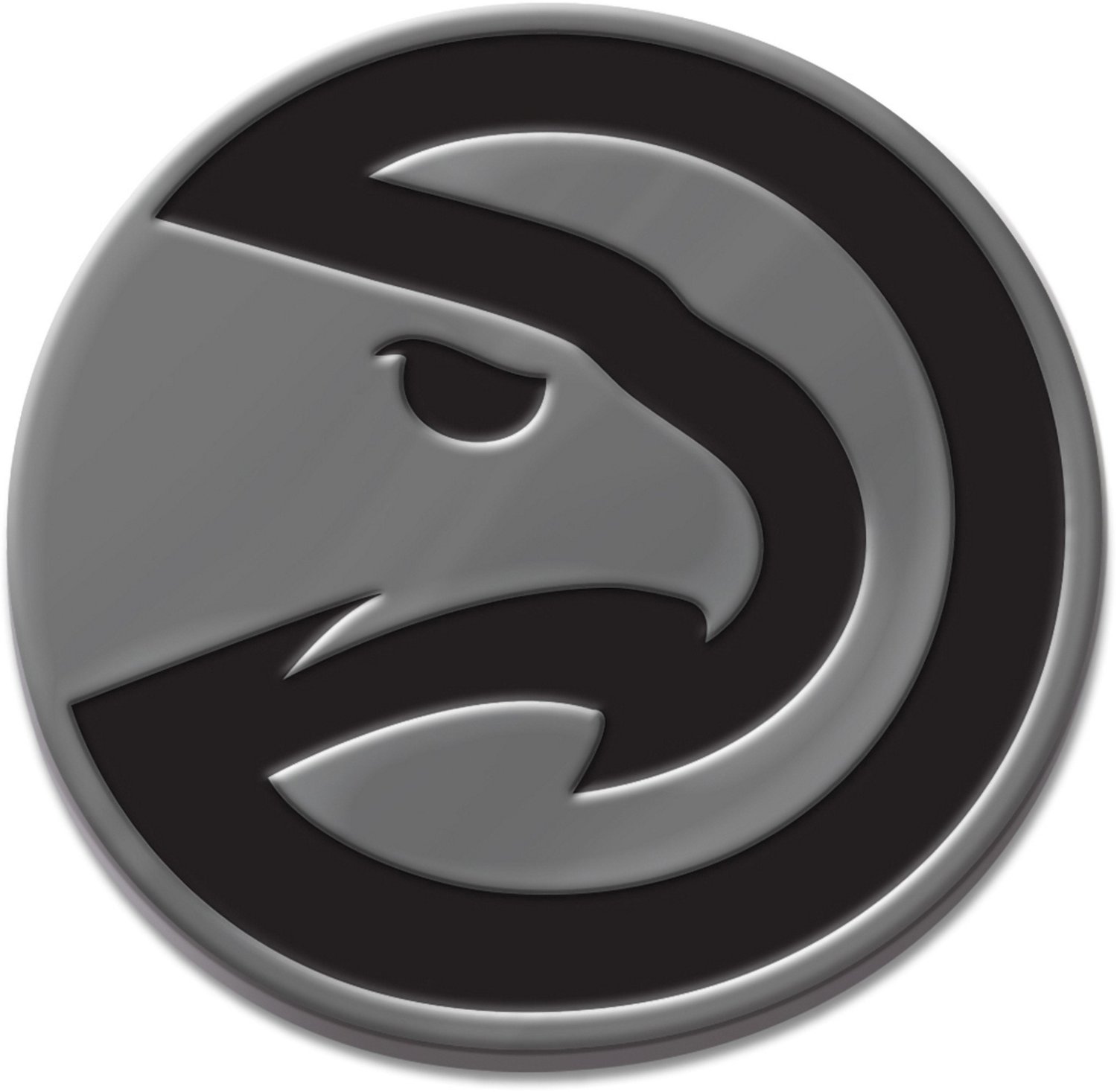 WinCraft Atlanta Hawks Chrome Auto Emblem