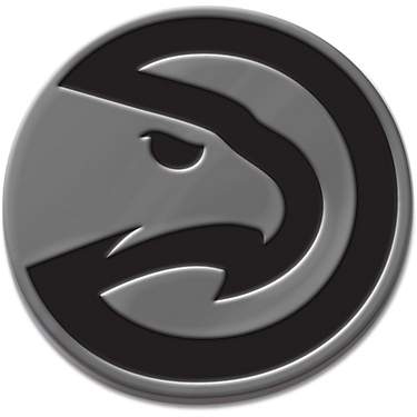 WinCraft Atlanta Hawks Chrome Auto Emblem                                                                                       
