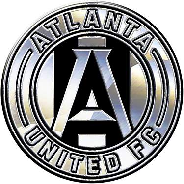 WinCraft Atlanta United FC Chrome Auto Emblem                                                                                   