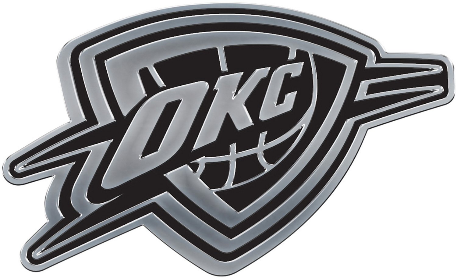 WinCraft Oklahoma City Thunder Chrome Auto Emblem