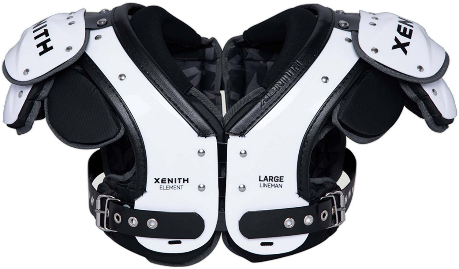 Xenith Adults' Element Lineman Shoulder Pad Academy