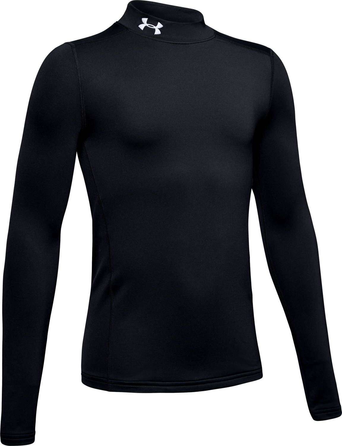 Under Armour Boys' ColdGear Armour Mock Neck Long Sleeve Shirt - view number 3