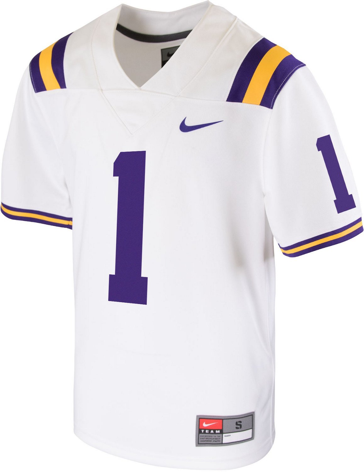Nike Boys' Louisiana State University Fanwear Replica Football Jersey - view number 2