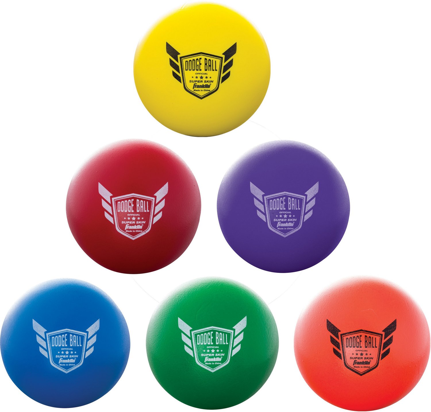 Franklin Superskin Dodgeball Balls 6-Pack | Academy