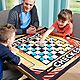 Franklin 2-in-1 Checkers and 4-in-a-Row Mat Table Game                                                                           - view number 6