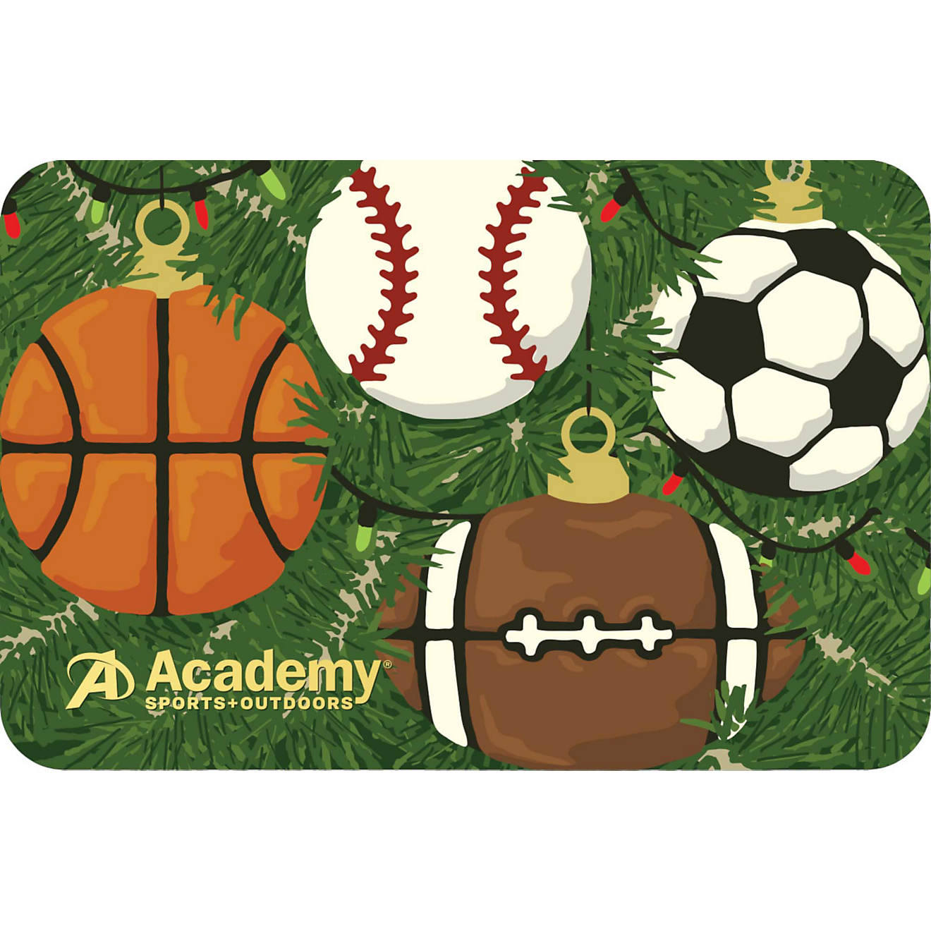 Academy Holiday Gift Card - Sports Foil                                                                                          image