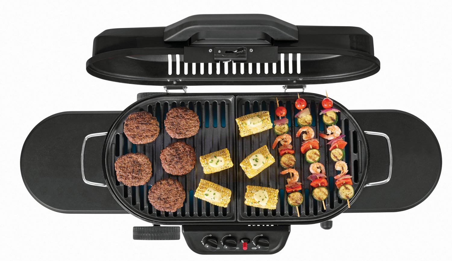 Coleman RoadTrip Portable Stand-Up 3-Burner Propane Grill - view number 7