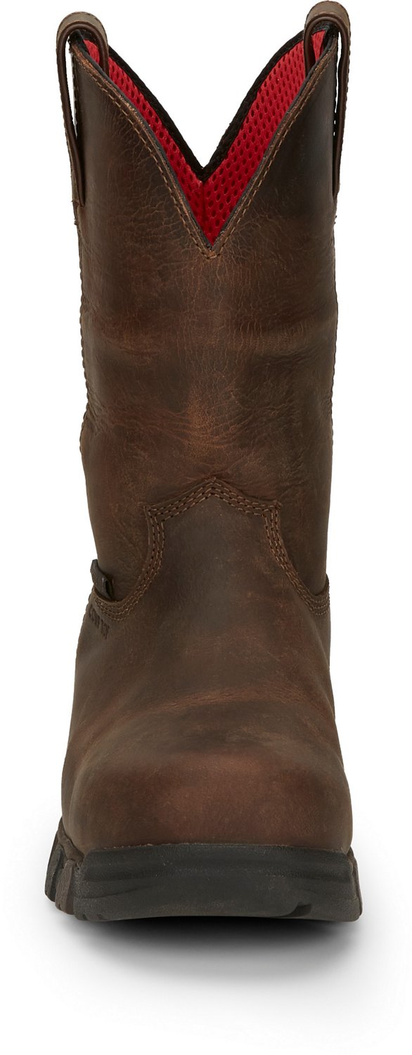 Justin Men's Stampede Waterproof Composite Toe Work Boots - view number 5