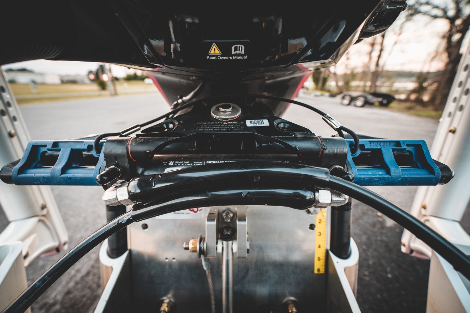 T-H Marine Steer Stop Outboard Hydraulic Steering Lock                                                                           - view number 4