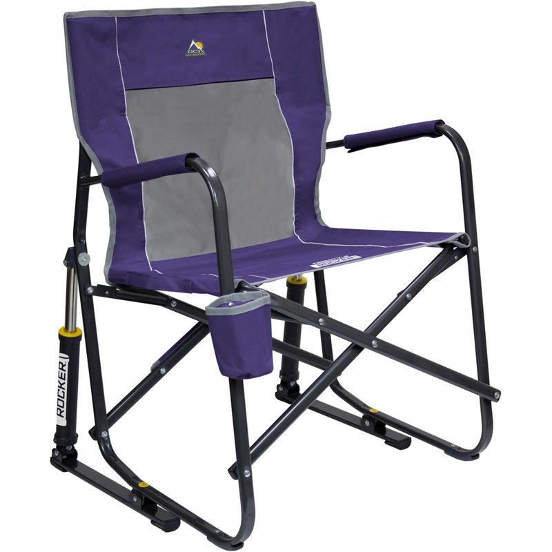 GCI Outdoor Freestyle Rocker™ Portable Rocking Chair Purple - Collapsible Furniture at Academy Sports