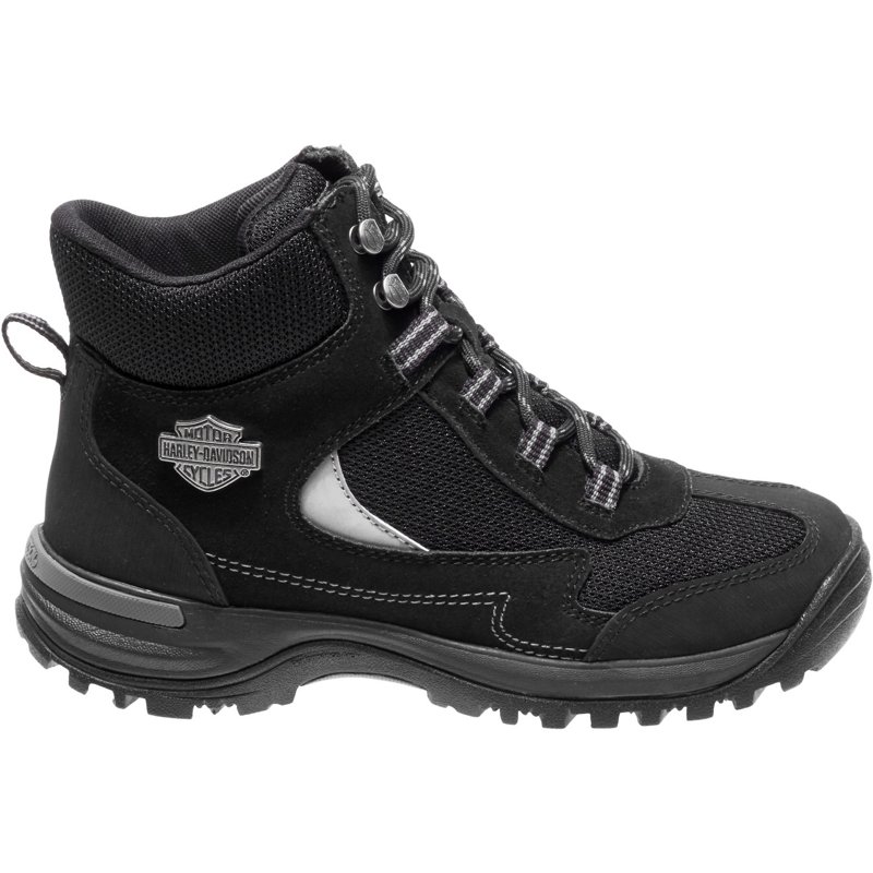 Harley-Davidson Women's Waites CT Hiker Style Work Boots Black/Black, 8.5 - Women's Casual at Academy Sports