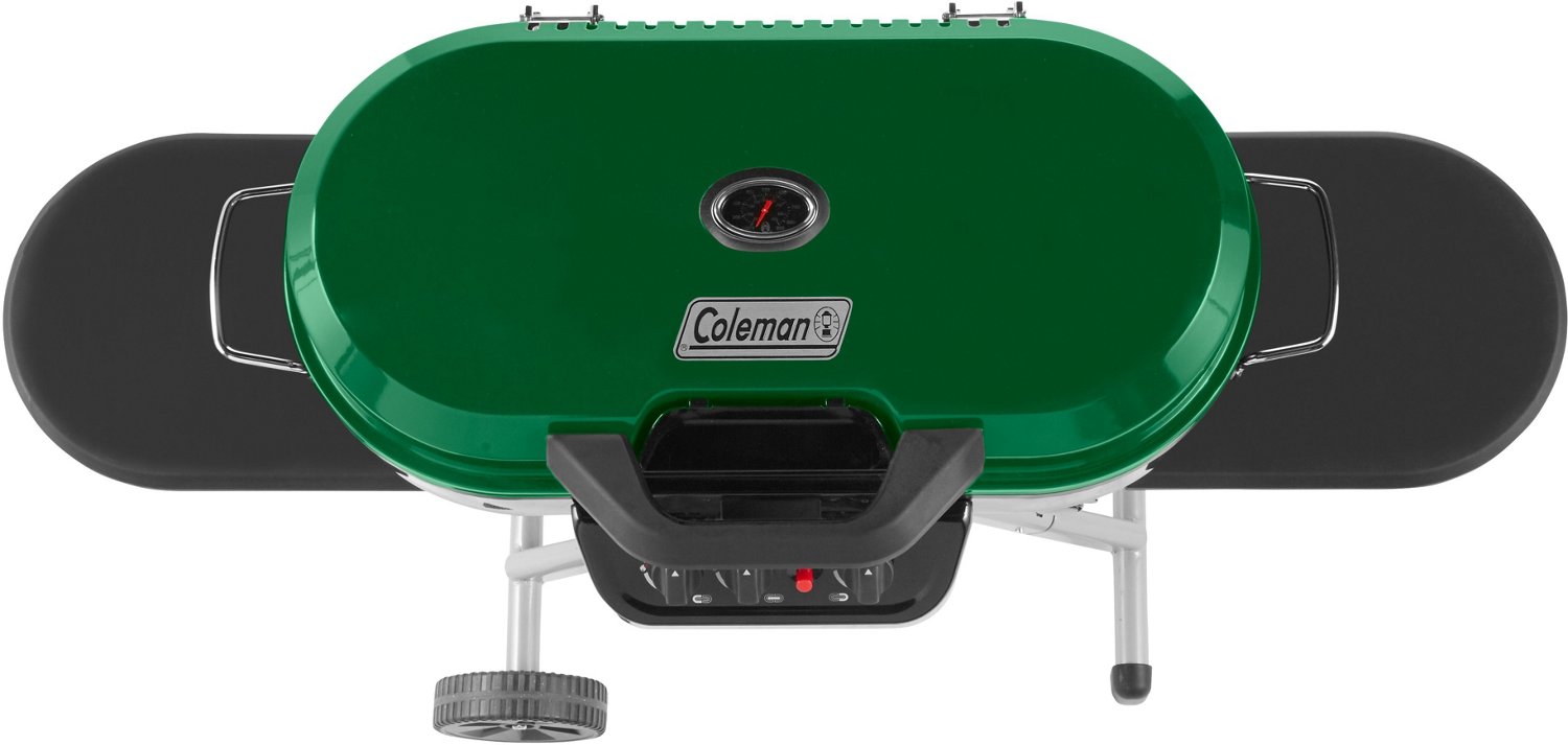 Coleman RoadTrip Portable Stand-Up 3-Burner Propane Grill | Academy, image size:1500x713
