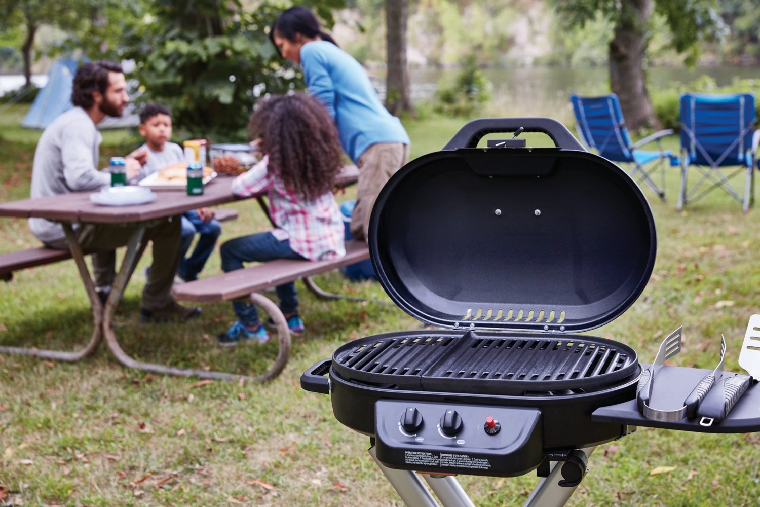 Coleman RoadTrip 225 Portable Stand-Up Propane Grill | Academy