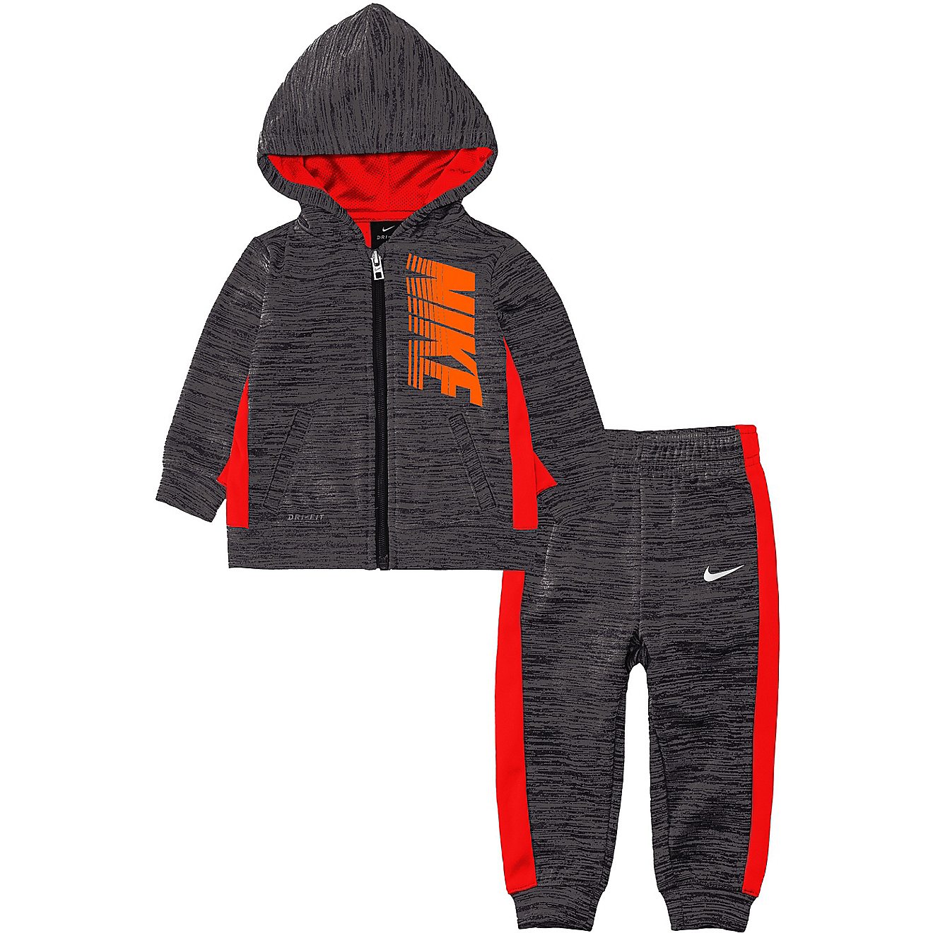 Nike Toddler Boys' Therma Fit Full Zip Jacket and Jogger Pants Set                                                               - view number 1