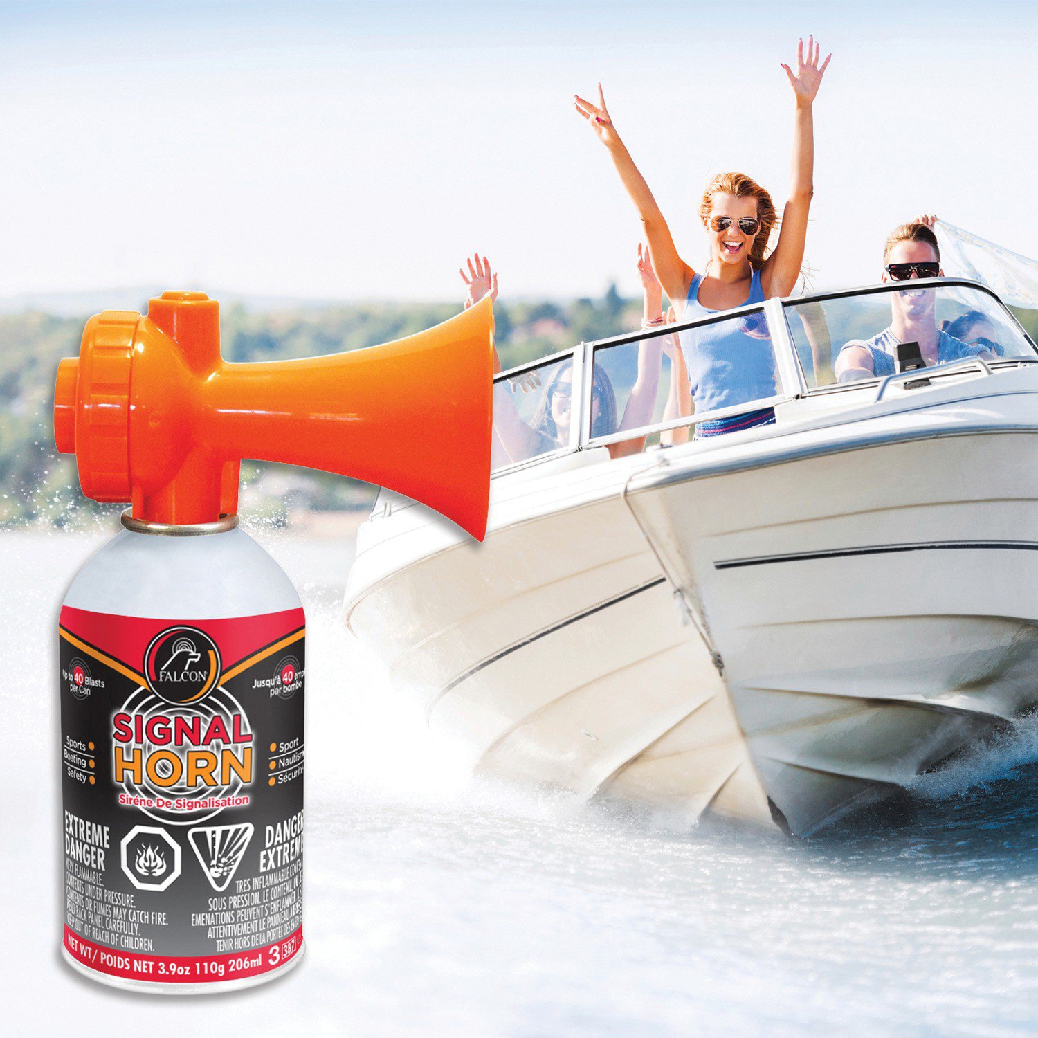 Falcon FSH 3.9 oz Signal Horn                                                                                                    - view number 5