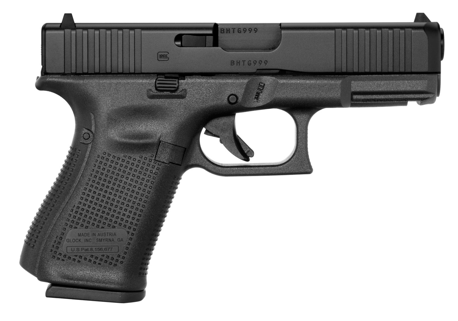 GLOCK 19 - G19 Gen5 9mm Semiautomatic Pistol | Academy