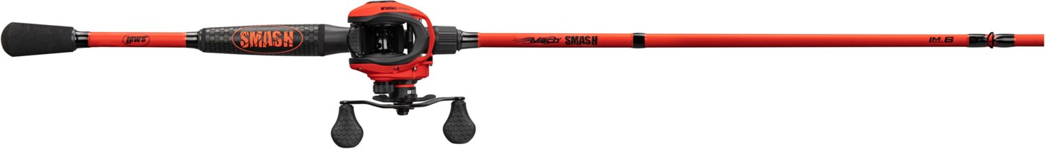 Lew's - New-for-2020 is the Mach Smash Baitcast Combo. The