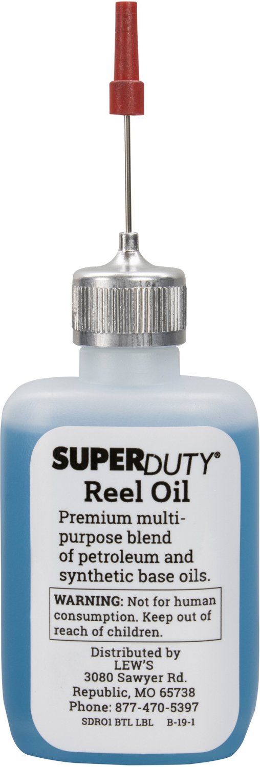  Lew's (SDRO1) Super Duty Reel Oil, 1-Ounce, Multi-Purpose  Lubricant for Reel Bearings, Bushings, and Shafts : Sports & Outdoors