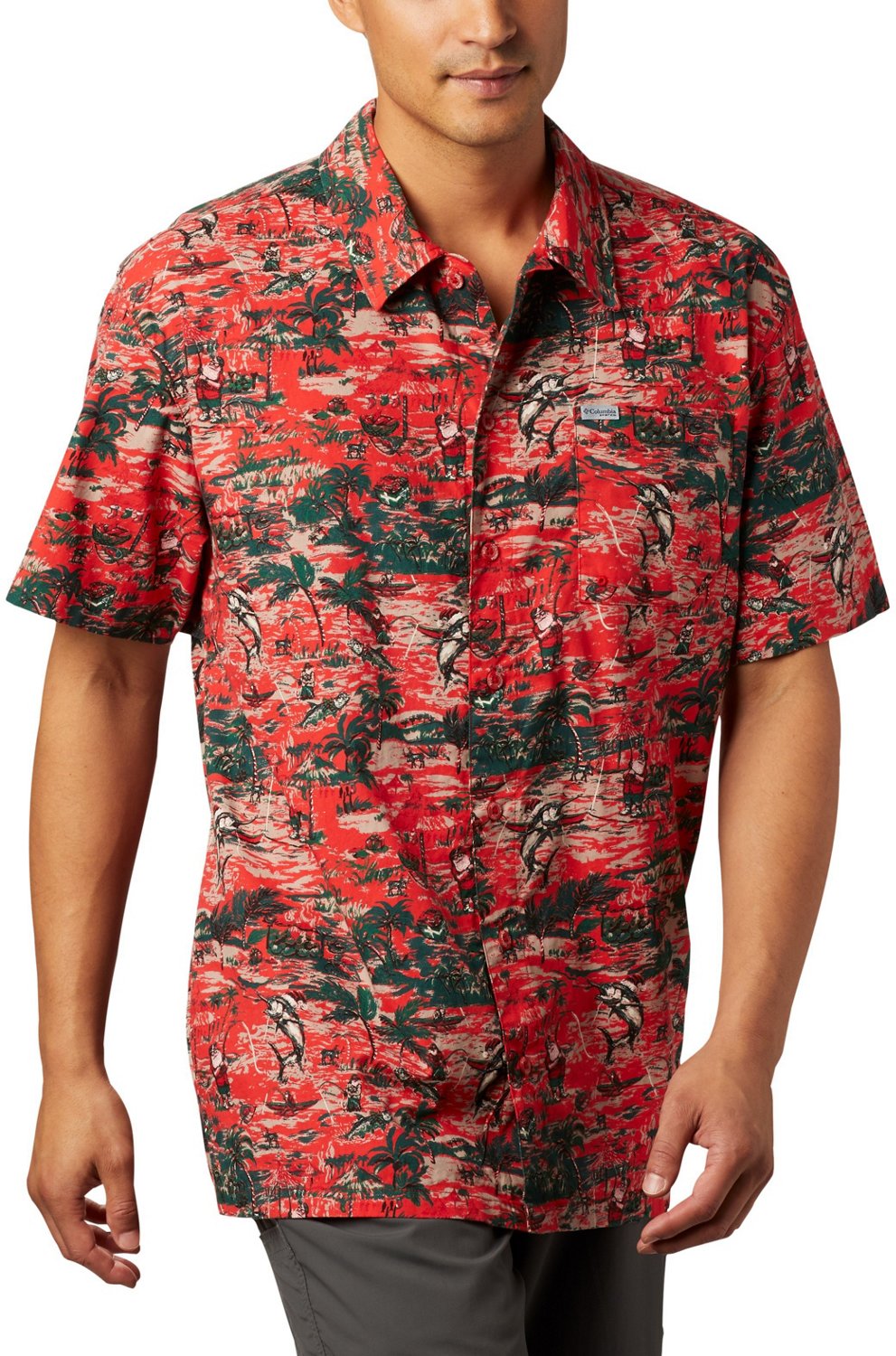 Columbia Sportswear Men's PFG Trollers Best Short Sleeve Shirt                                                                   - view number 5