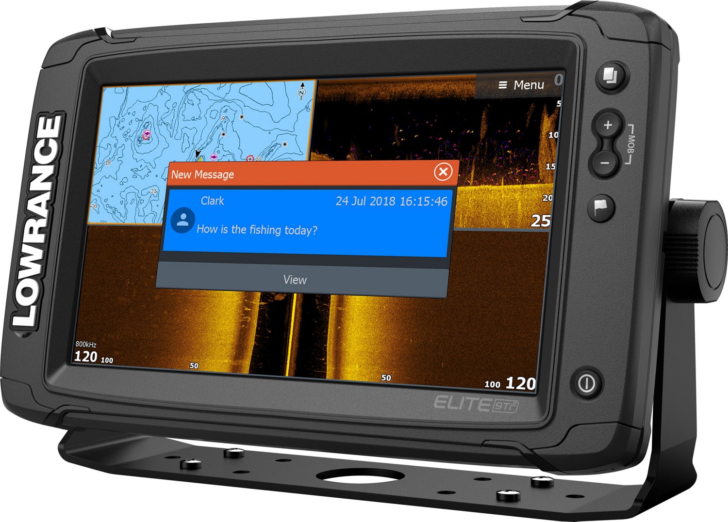 Lowrance Elite 9 Ti2 Active Imaging 3-In-1 GPS Fish Finder/Chartplotter - view number 3
