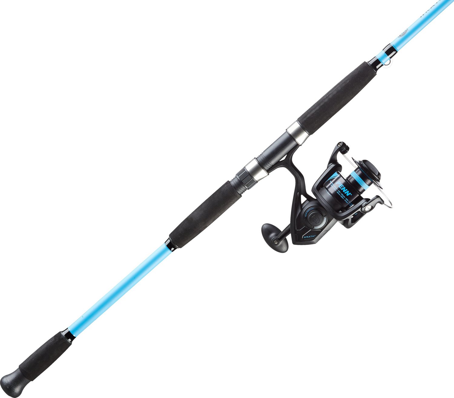saltwater fishing rod and reel combo used
