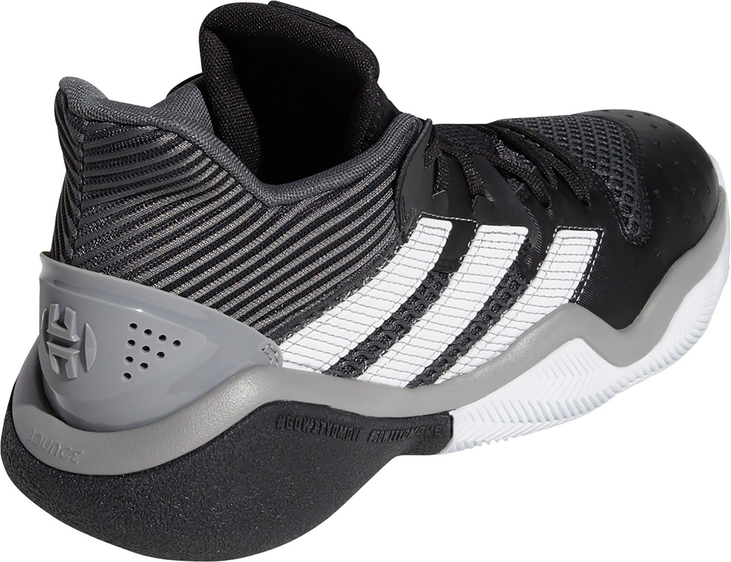 adidas Adults' James Harden Stepback Basketball Shoes - view number 4