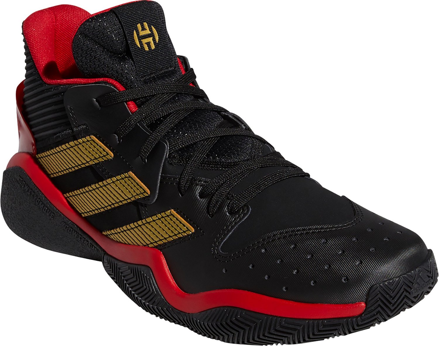 adidas Adults' James Harden Stepback Basketball Shoes - view number 2