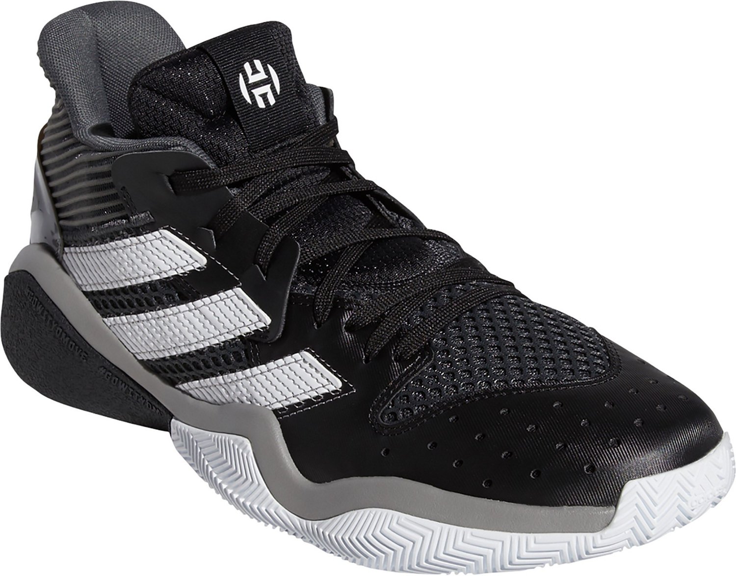 adidas Adults' James Harden Stepback Basketball Shoes - view number 2