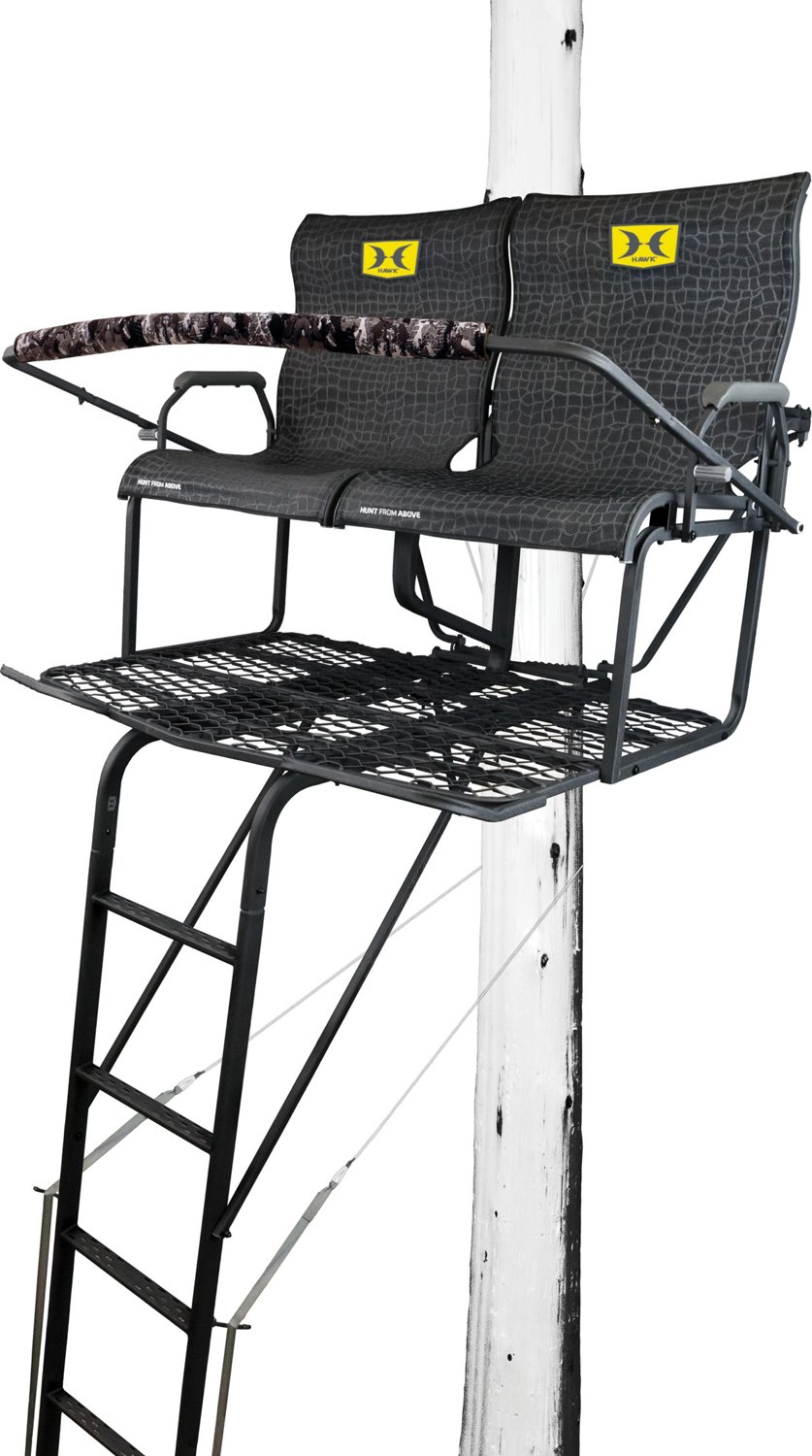 Hawk Sasquatch 2 Man Ladder Stand | Academy