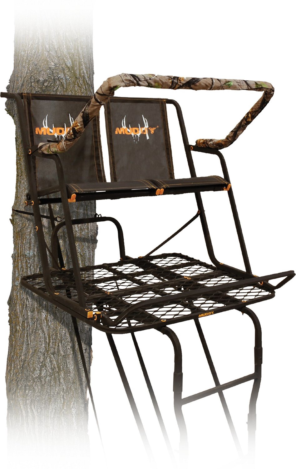 Muddy Outdoors The Partner 2 Man Ladder Stand Academy