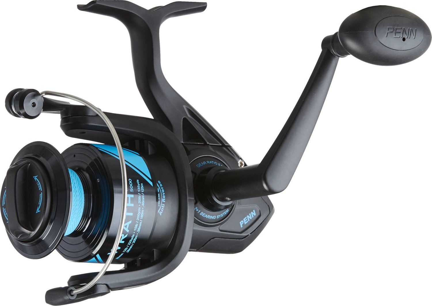 PENN Wrath Spinning Reel  Free Shipping at Academy
