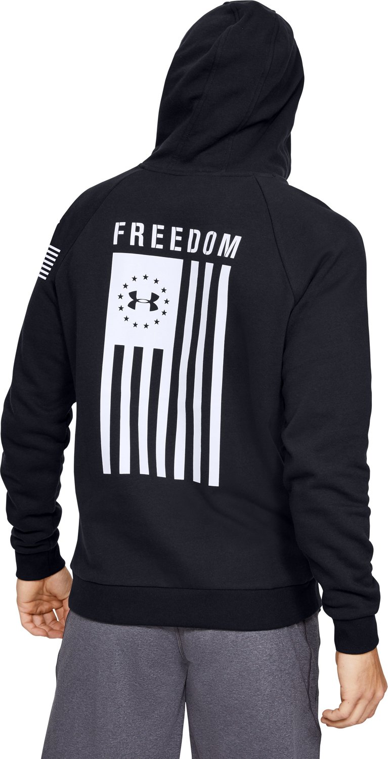 Under Armour Men's Freedom Flag Graphic Rival Hoodie - view number 1