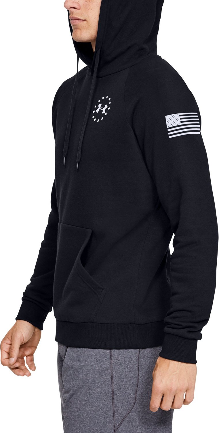 Under Armour Men's Freedom Flag Graphic Rival Hoodie - view number 2
