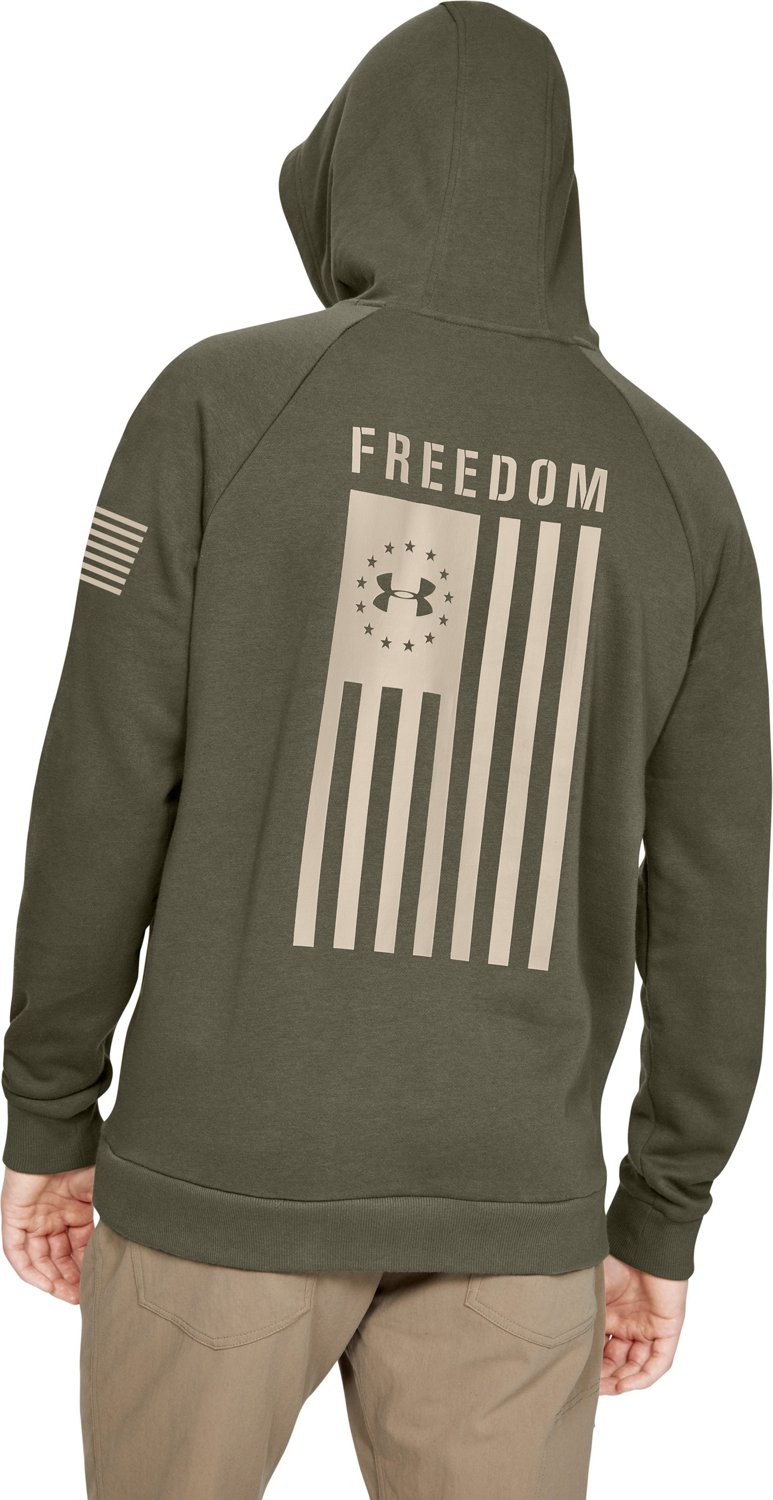Under Armour Men's Freedom Flag Graphic Rival Hoodie - view number 1