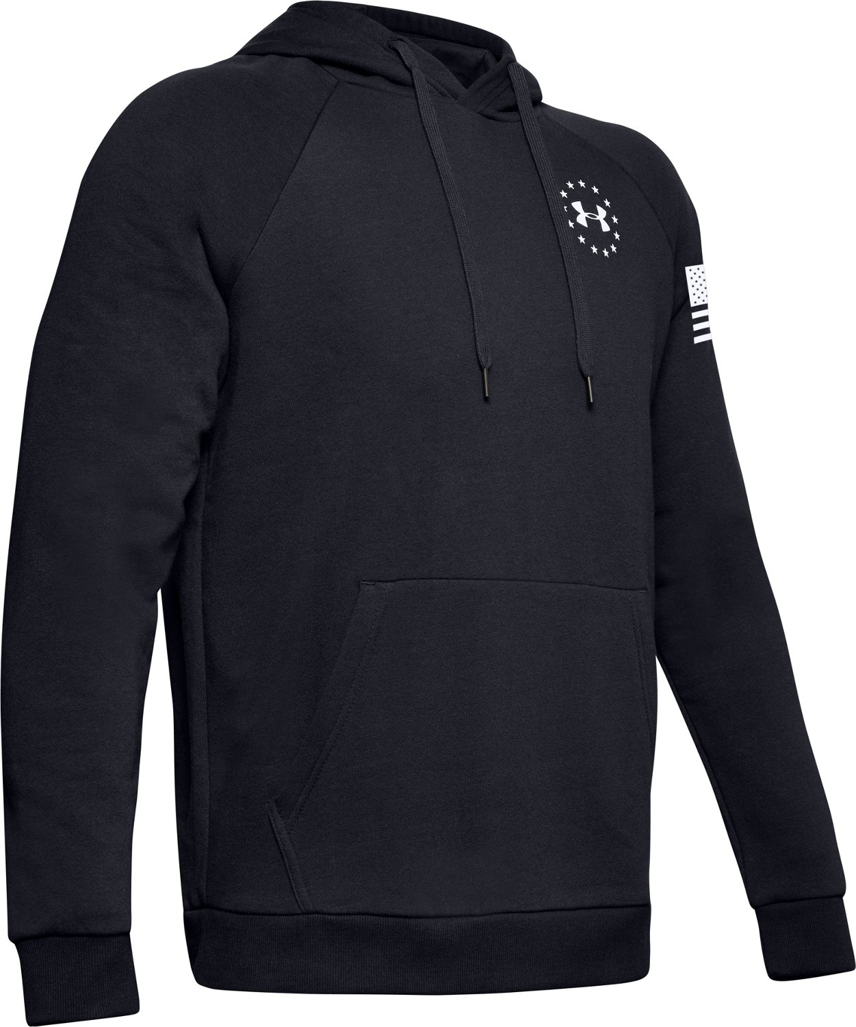 Under Armour Men's Freedom Flag Graphic Rival Hoodie - view number 5